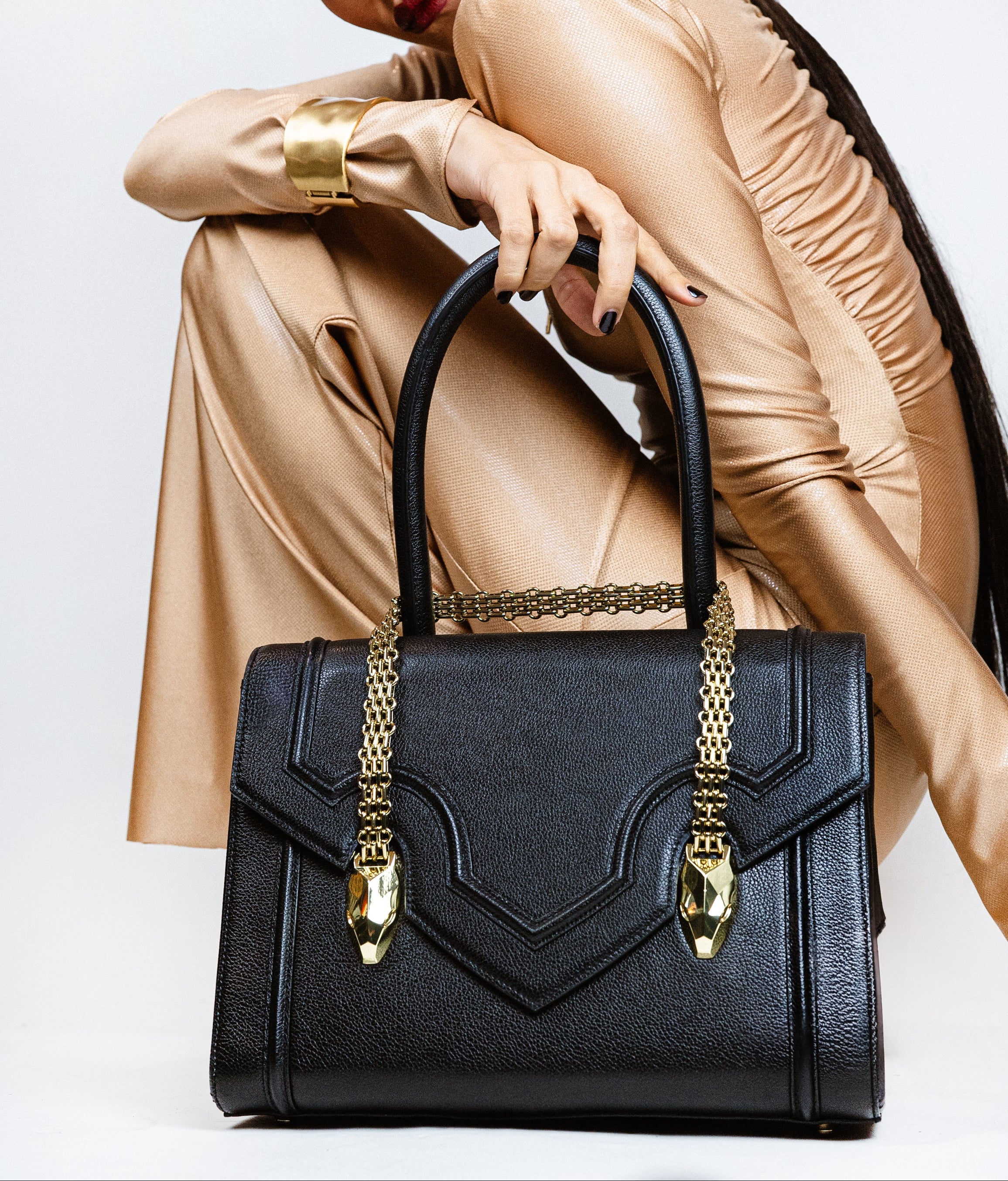 Gold Icon Shoulder Bag