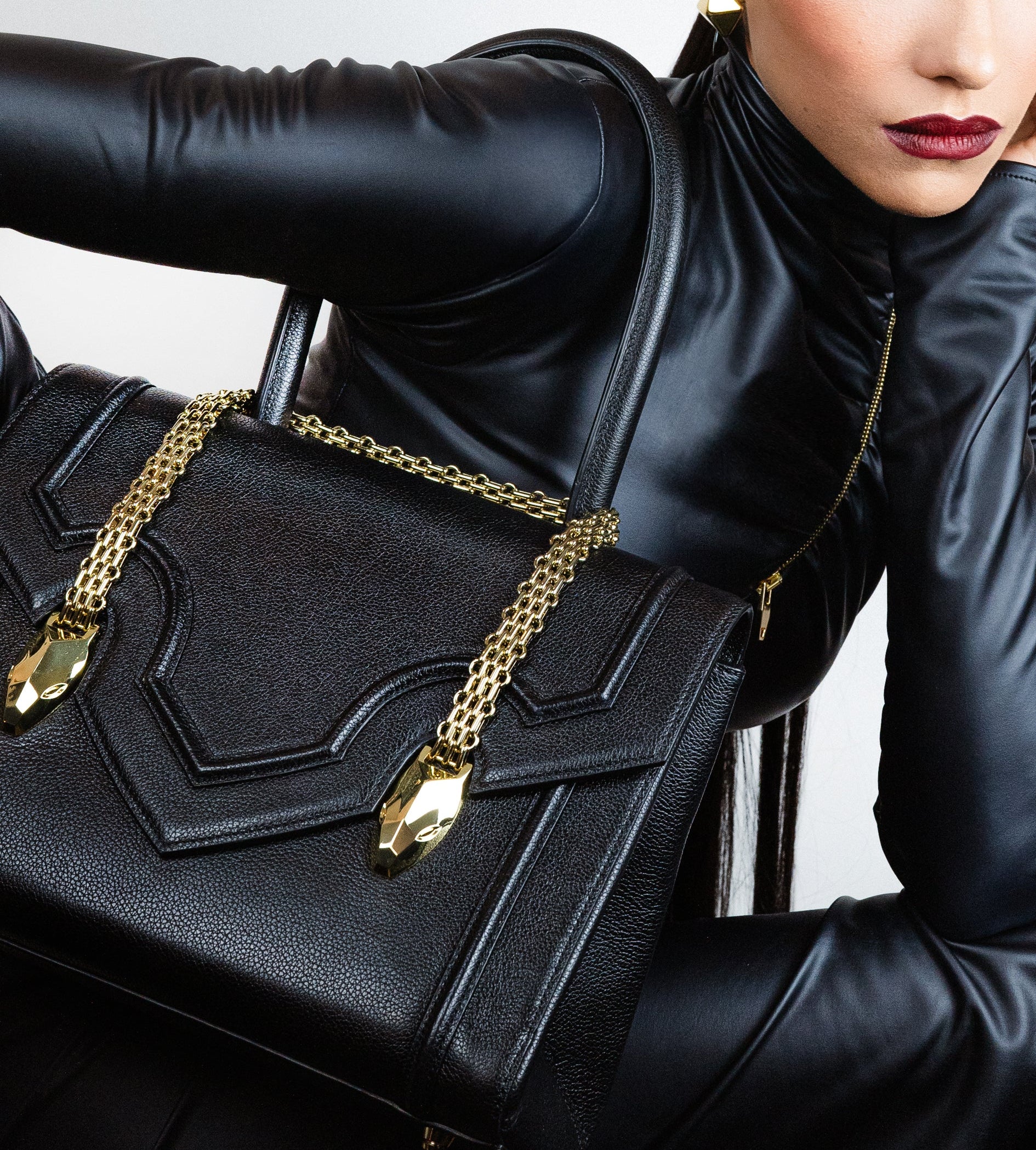 Gold Icon Shoulder Bag