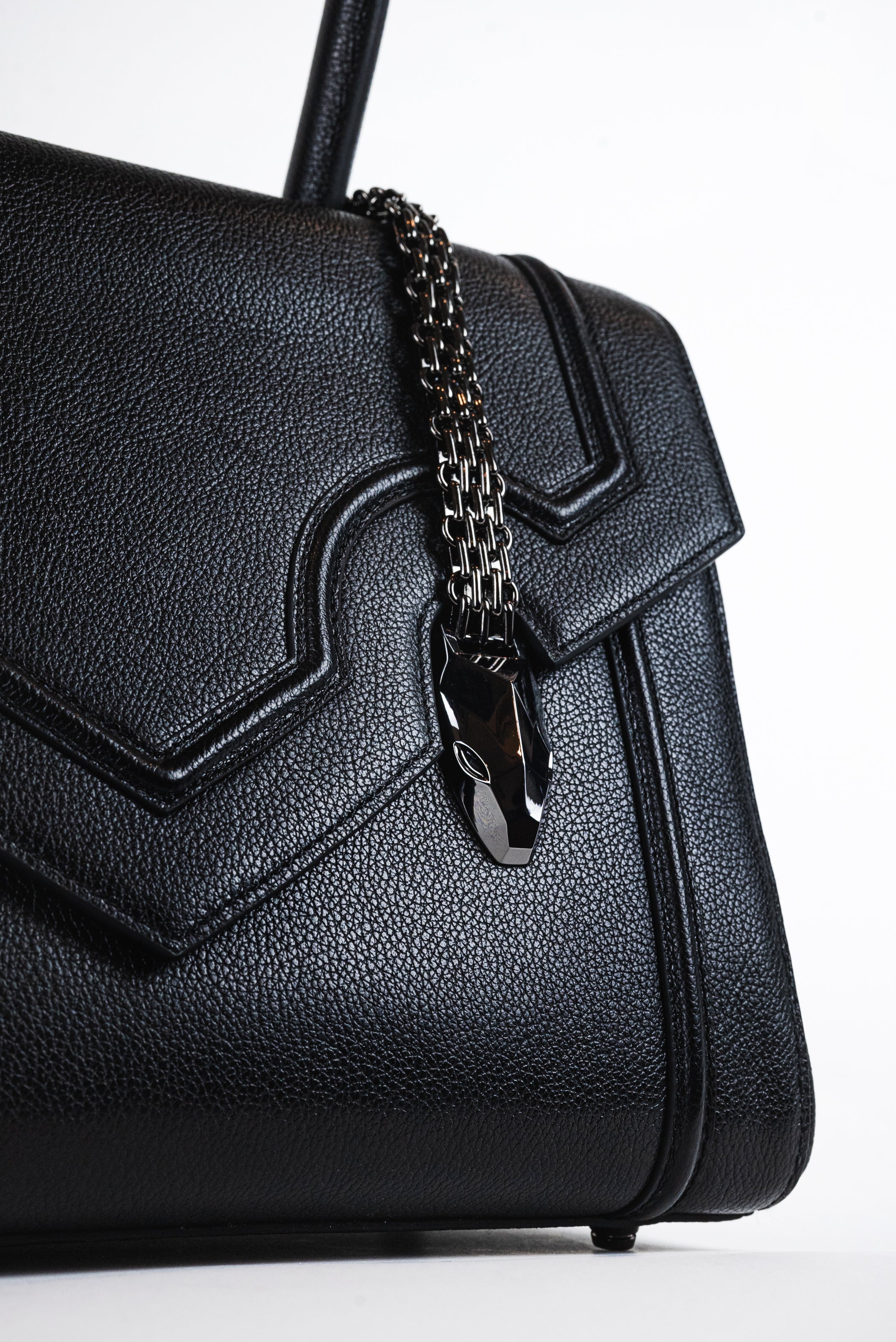 Gunmetal Icon Shoulder Bag