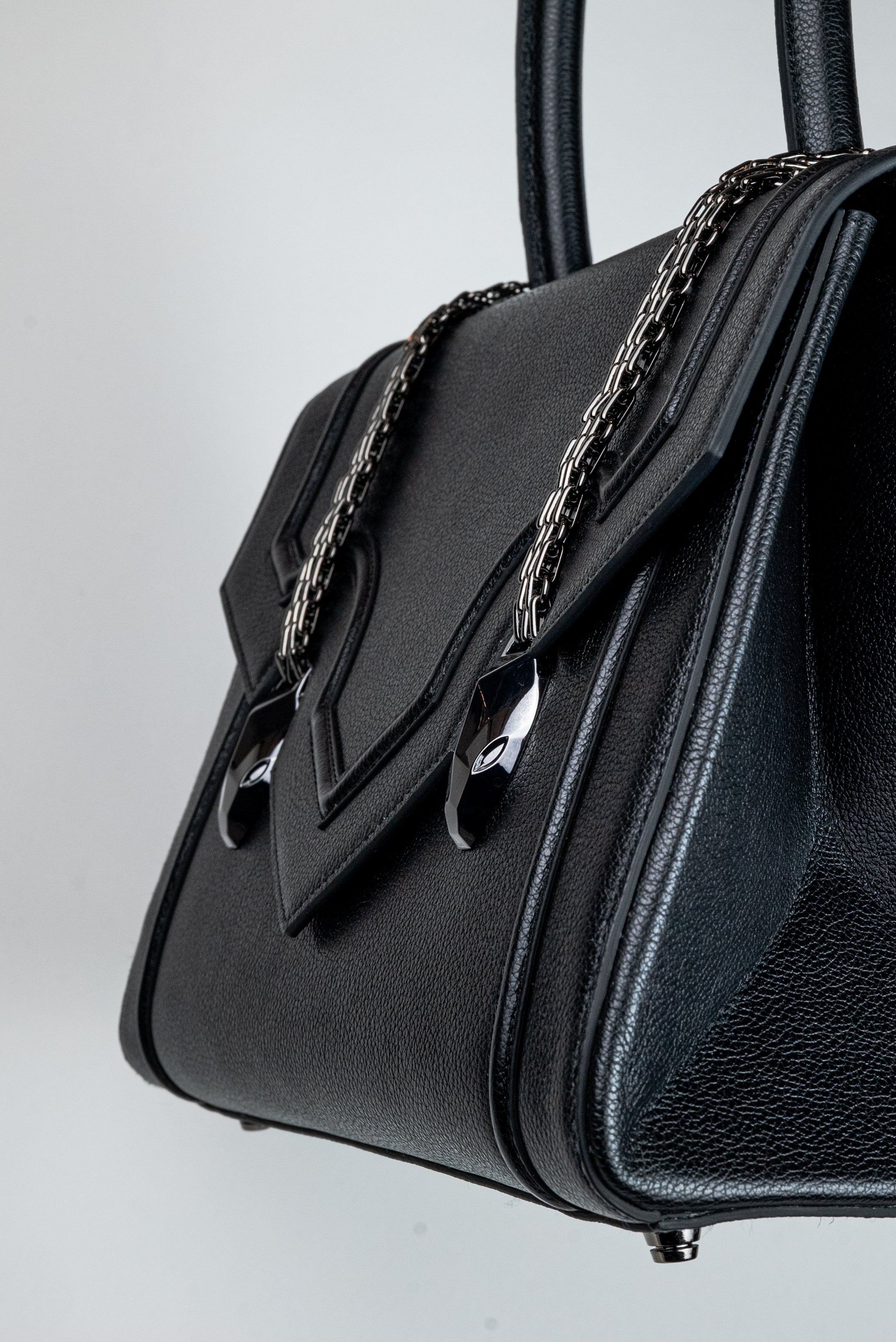 Gunmetal Icon Shoulder Bag