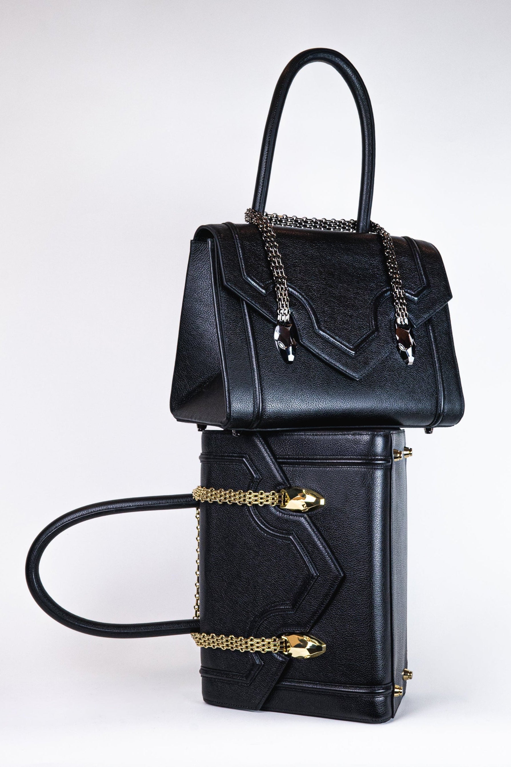 Gunmetal Icon Shoulder Bag