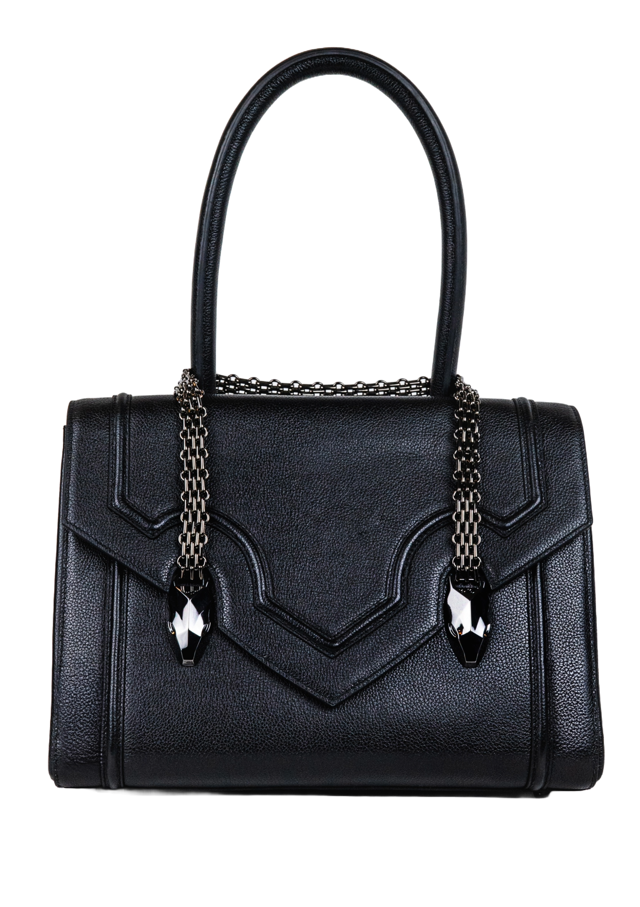 GUNMETAL ICON SHOULDER BAG