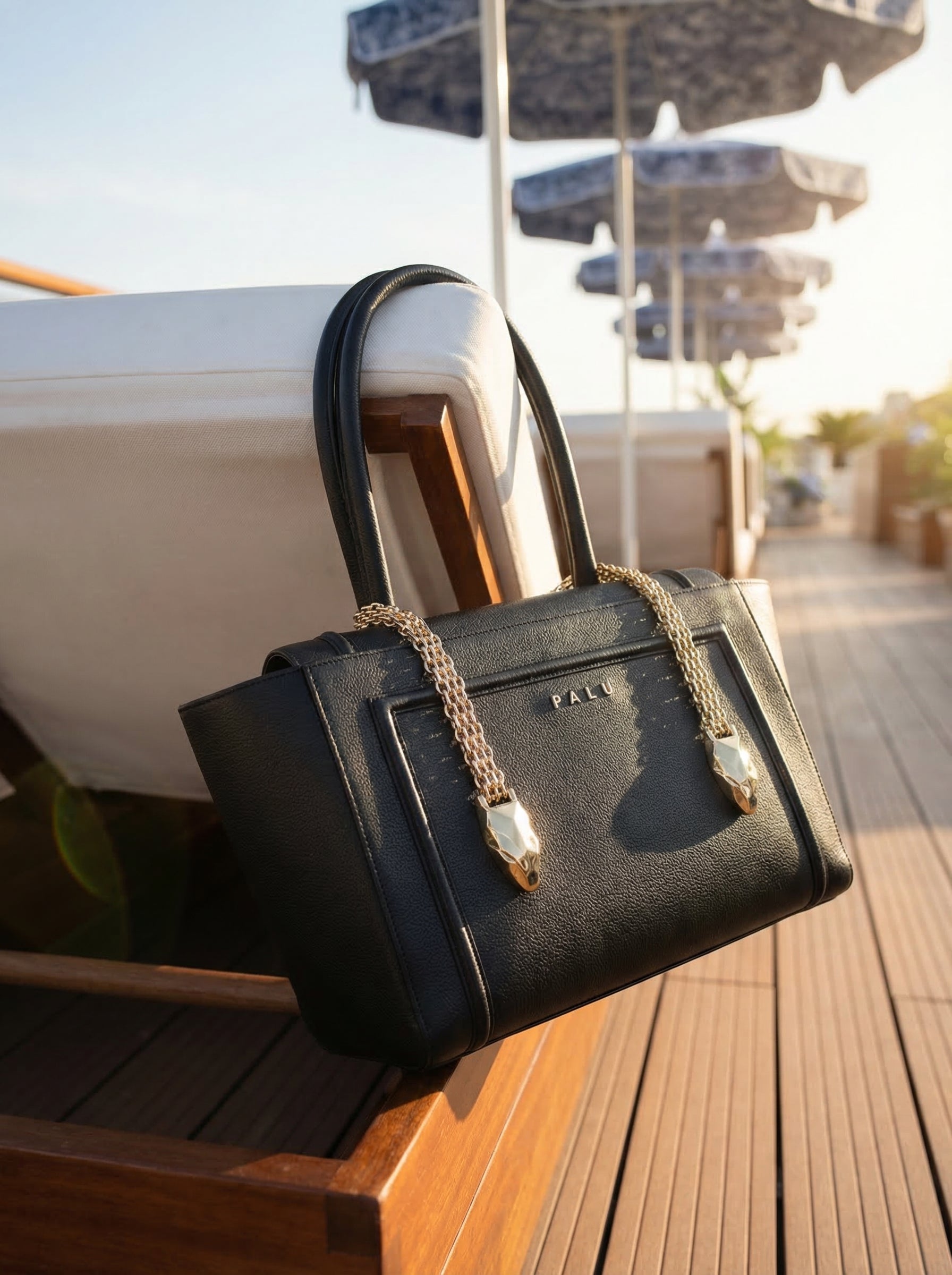Gold Icon Shoulder Bag