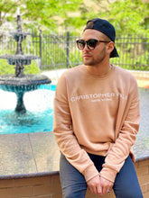 LIGHTWEIGHT SUMMER CREWNECK- SAND