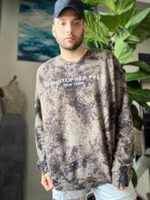 LIGHTWEIGHT SUMMER CREWNECK- GRAPHITE MARBLE